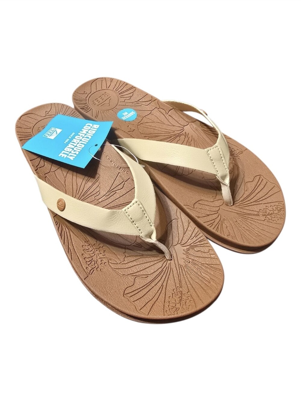 NWT Reef Cushion Porto Cruz Sandals